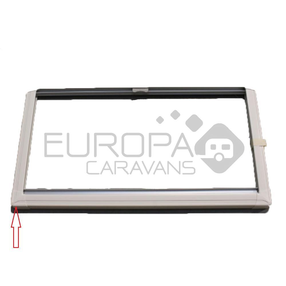 Remibase Afdekkap Hoek RAL9001