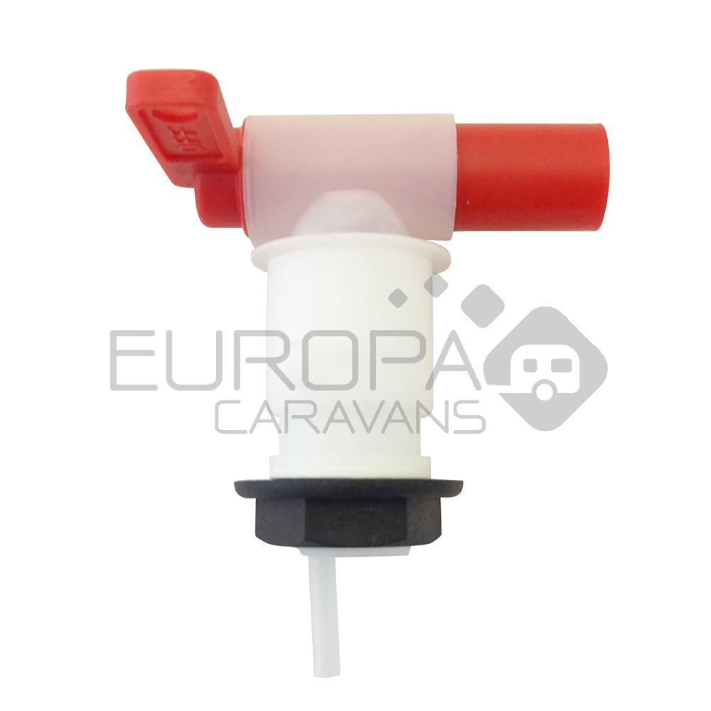 Aftapkraan Jerrycan 3/4"x22mm
