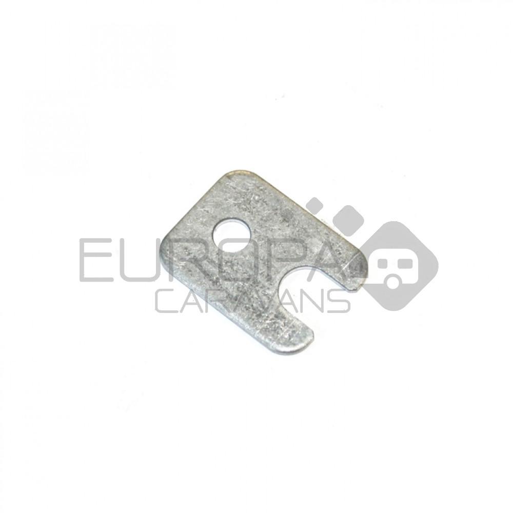 AL-KO Borgplaatje Wielrem Buitenzijde