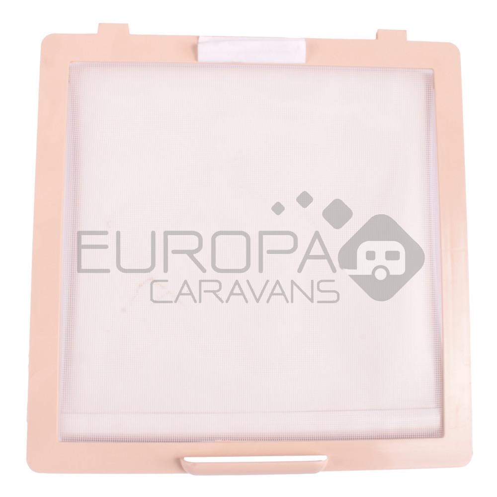 MPK Vliegenhor+Verduistering Beige 28x28cm