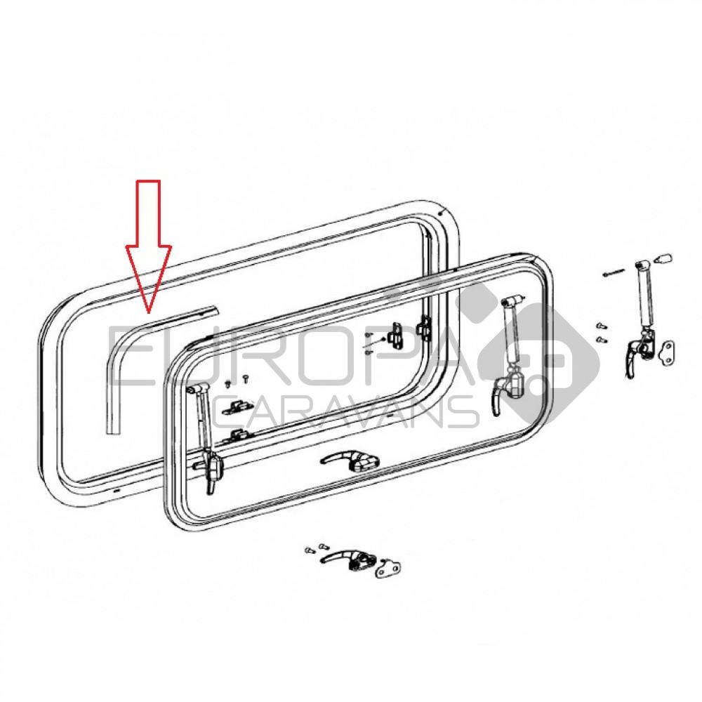 Dometic S7 Raam Raamrubber 5m
