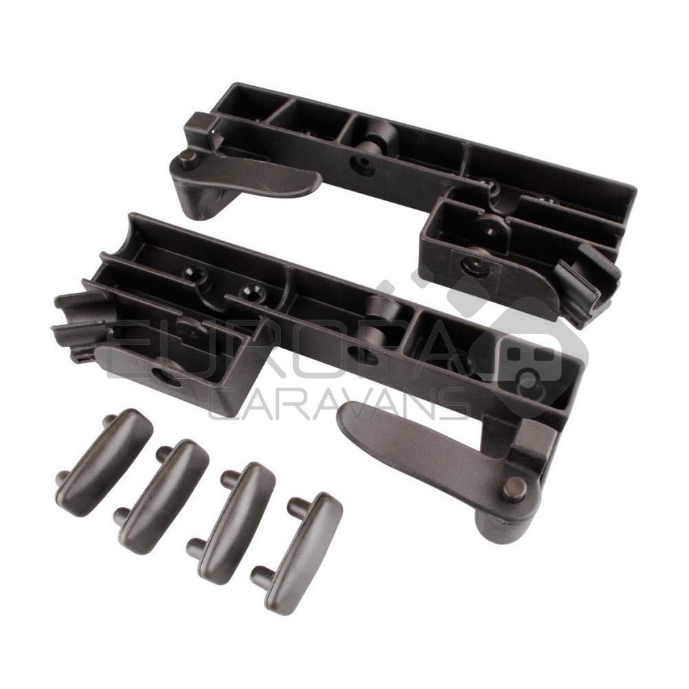 Dometic Heki 2 Gasveerhouder L+R compleet