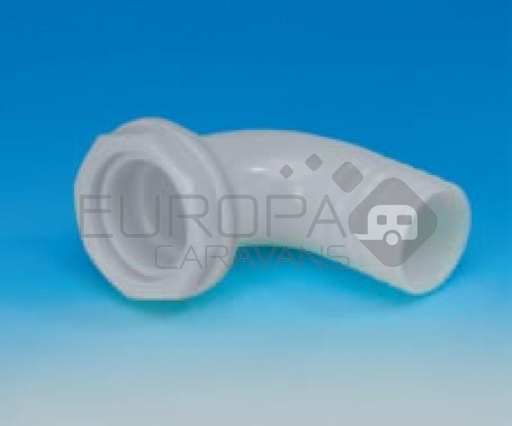 Slangverbinder Haaks met Moer 25mm