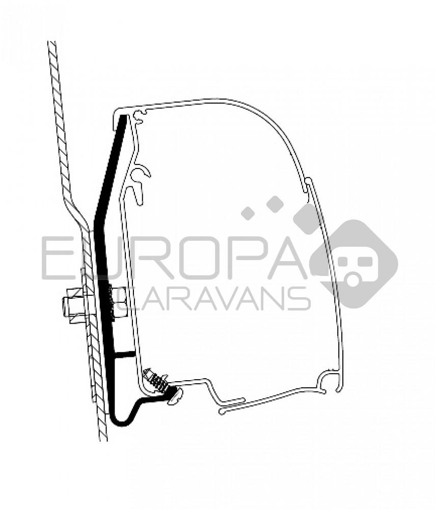 Thule Westfalia Nugget High Roof Adapter 4900