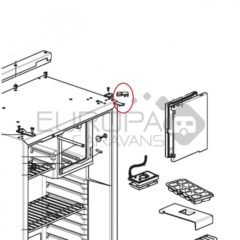 Dometic Deurvergrendeling Compleet RM 5380