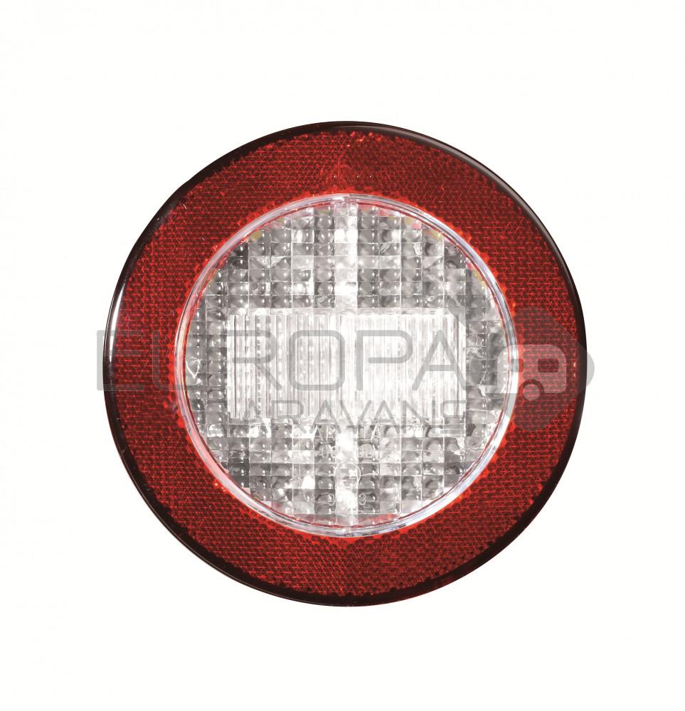 Jokon Achteruitrijlicht LED 730 met Reflector Rond Wit/Rood