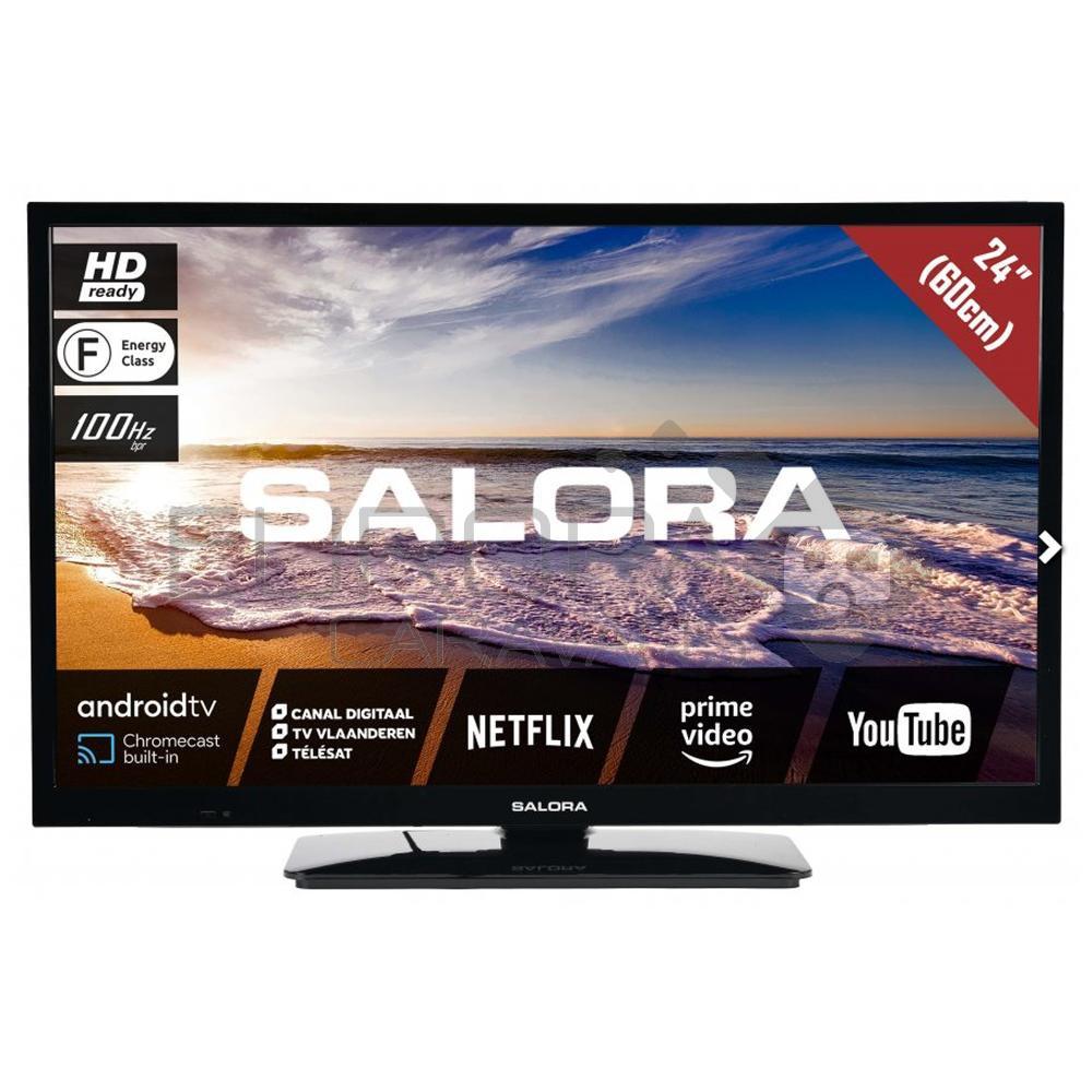 Salora TV 24 Inch Travel LED Android Chromecast Wifi