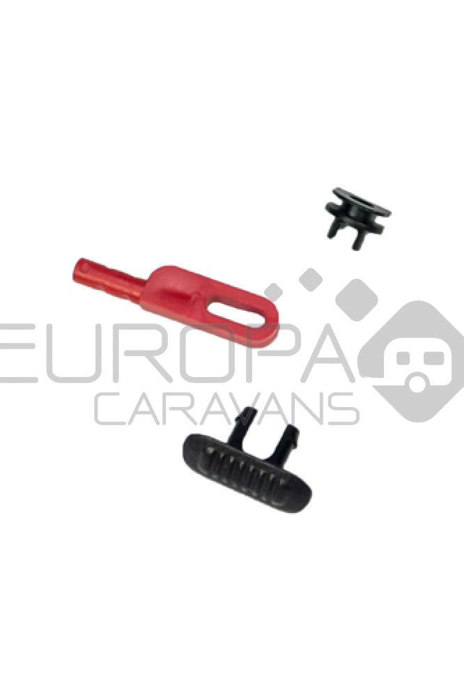 Remifront 2/3 Afsluitset Rood/Zwart