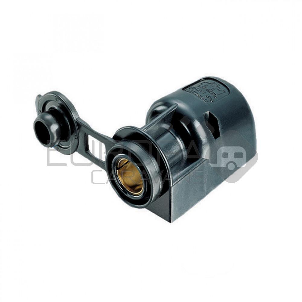 Stekkerdoos 12V+deksel norm opbouw