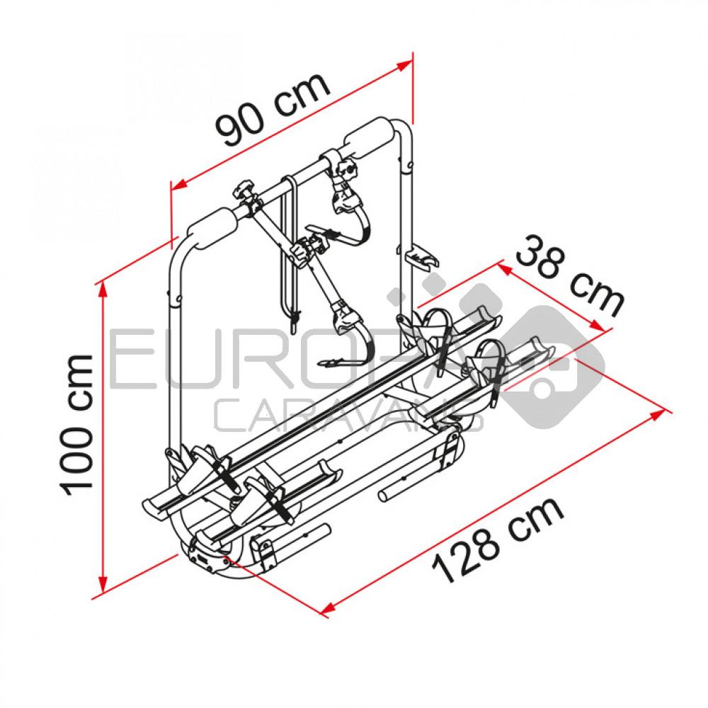 Fiamma Carry-Bike Caravan XL A Pro 200 E-Bike