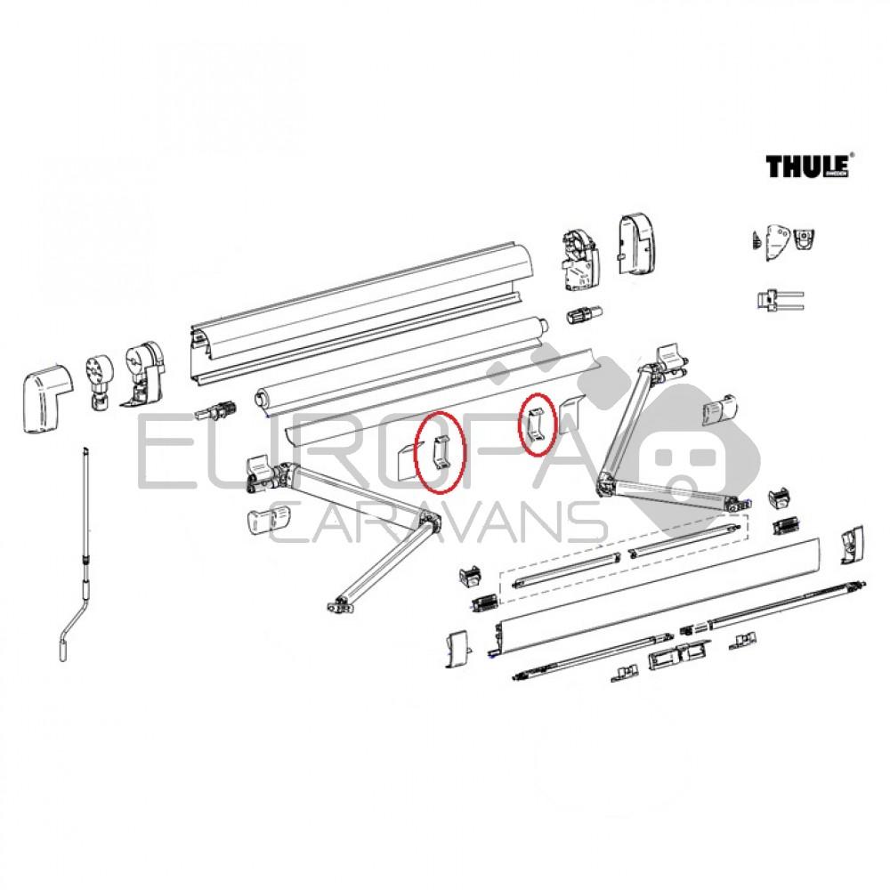 Thule Positieblokje Knikarm 5003/5200/8000 2st.
