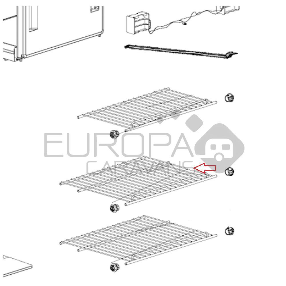 Dometic Koelkastrooster RML 10.4 T