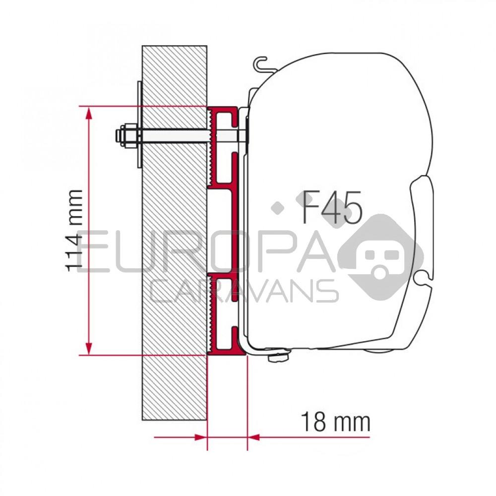 Fiamma Adapter D 120 F45