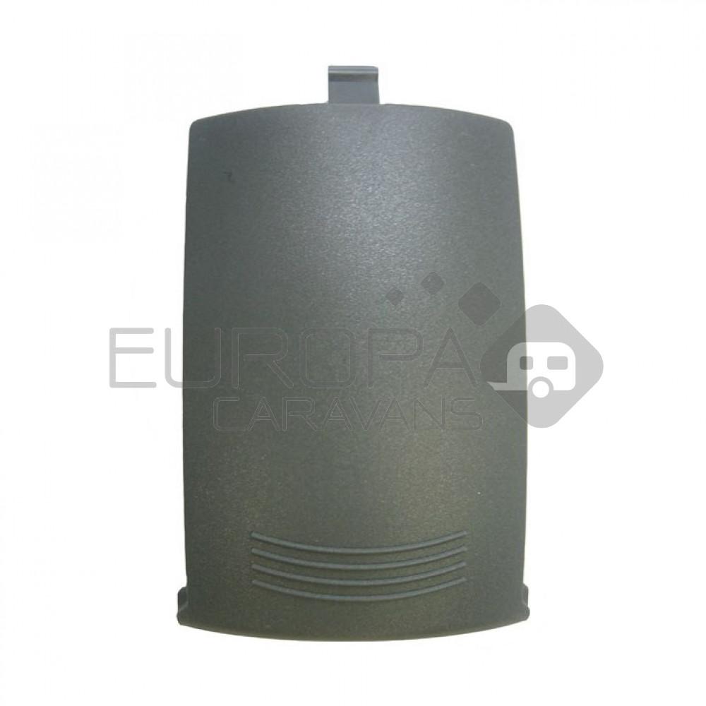 (15)Batterijdeksel afstandsbediening grijs.