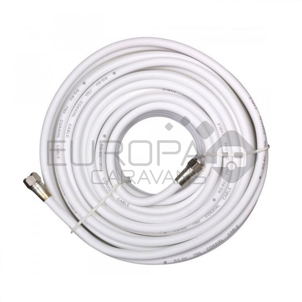 Satellietkabel 2,5m + F-stekker