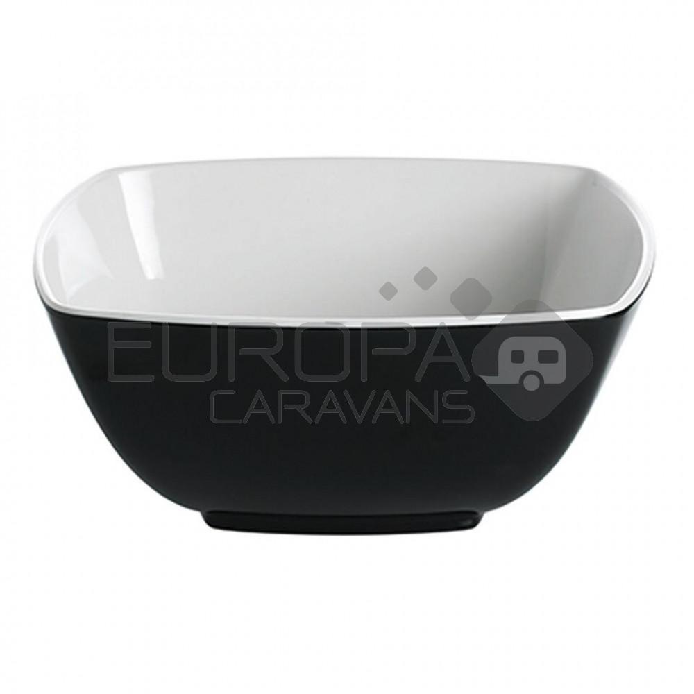 Gimex Quadrato Zwart Schaal 25cm