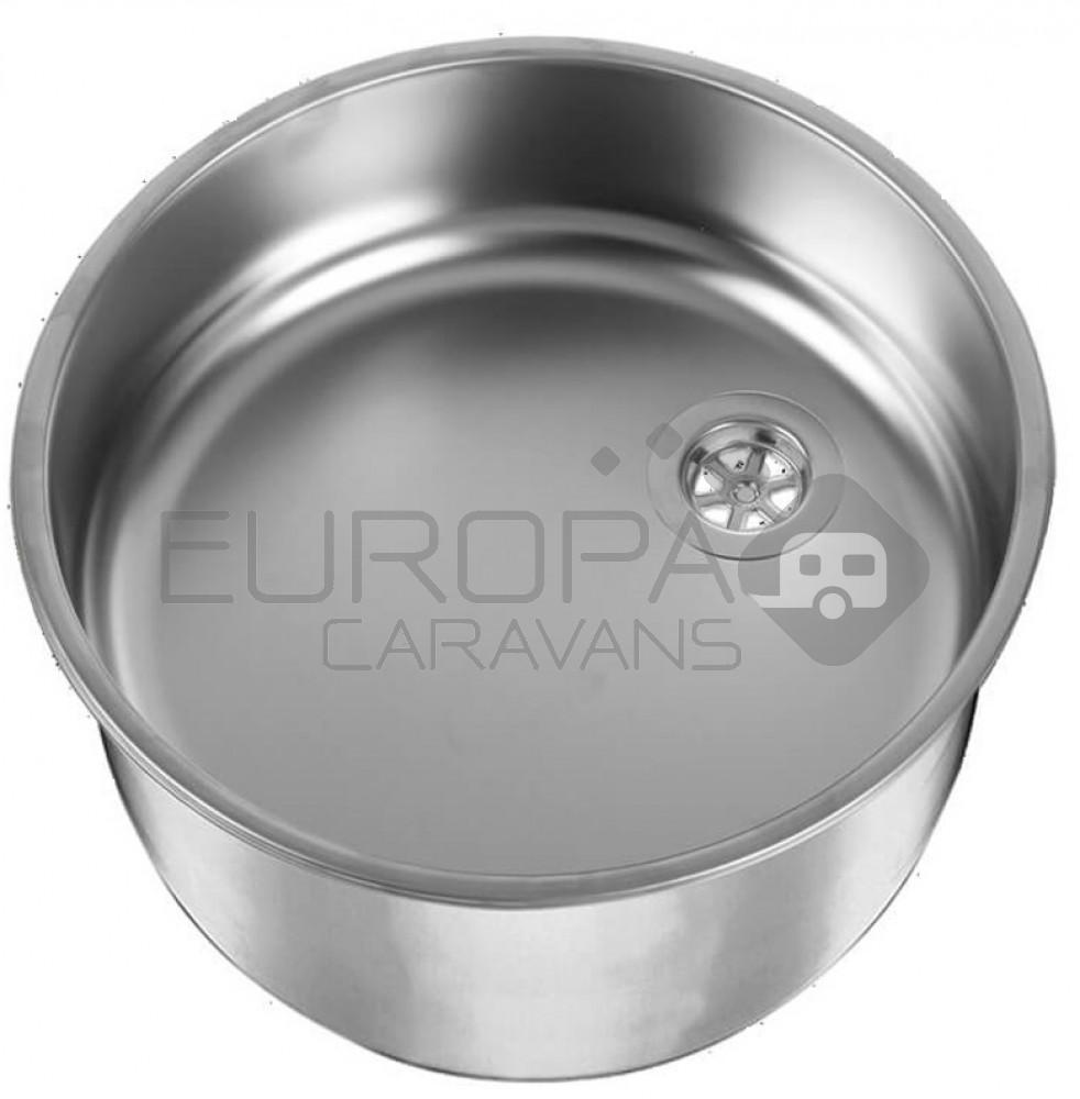 RVS Spoelbak Ø360 – Ø385 H120
