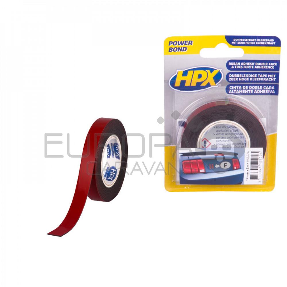 Dubbelzijdig HSA Bevestigingstape Antraciet 2m