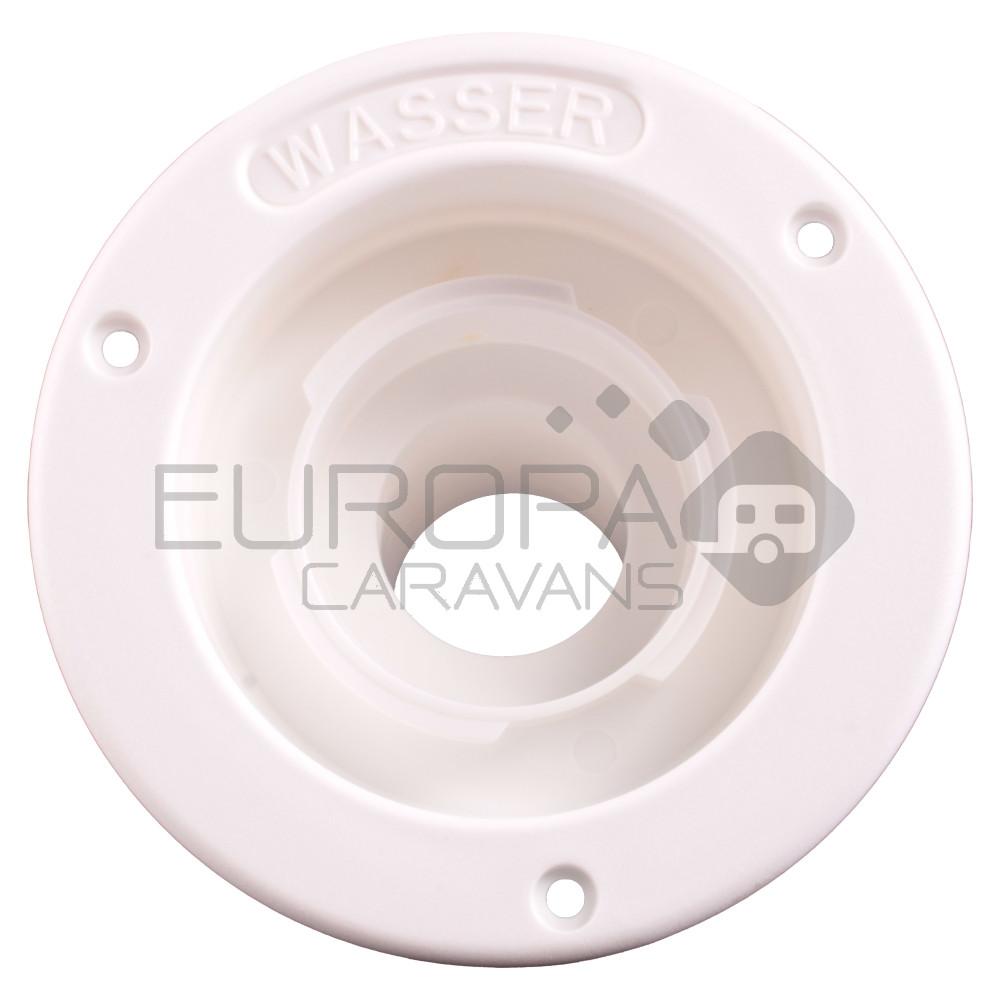 Watervulopening 40mm + Slot Wit