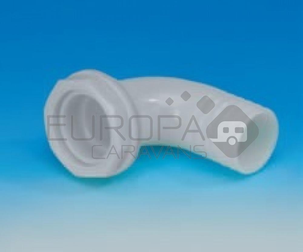 Slangverbinder Haaks met Moer 30mm