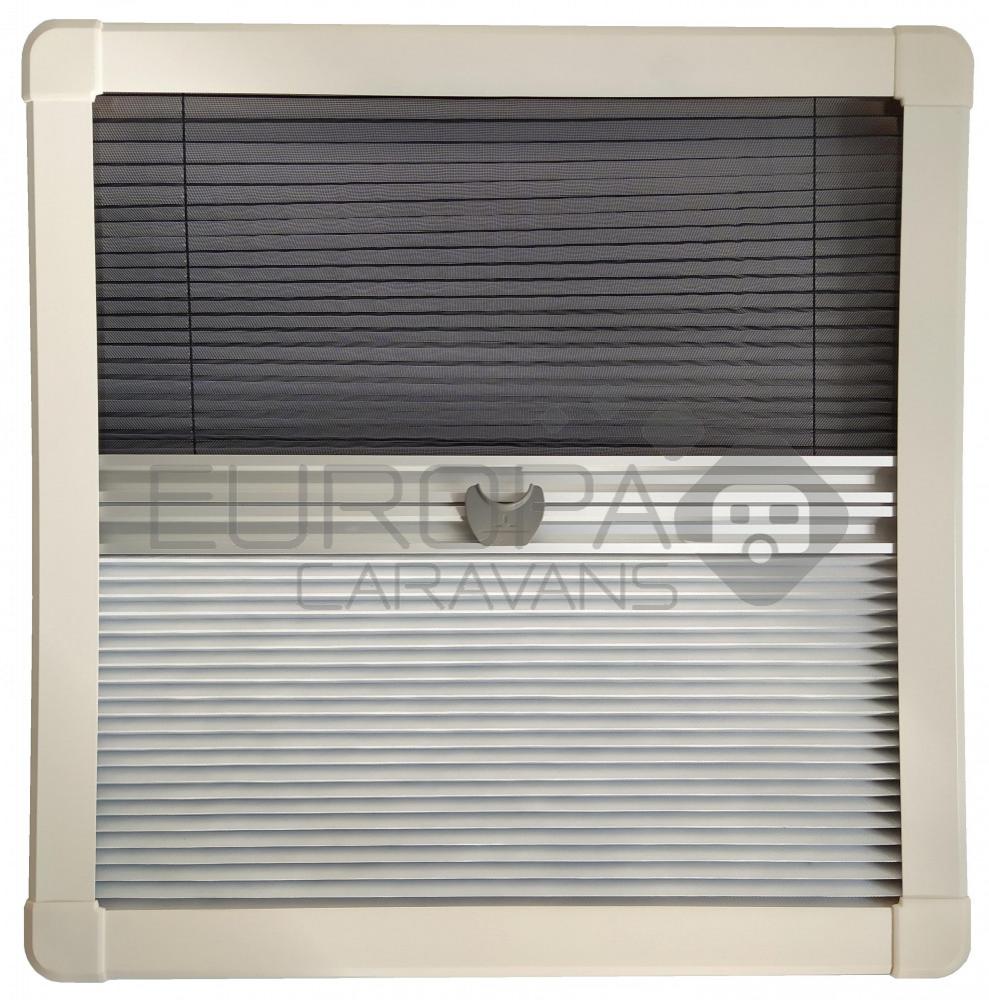 Horrex Rechte Duo Plissé R5000 Crèmewit 994x484