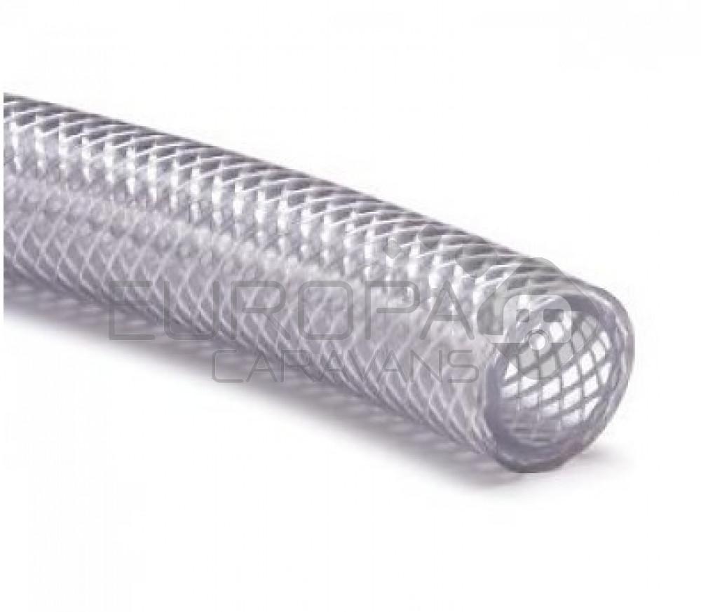 Waterslang Warm Transparant Gewapend 10x16mm 50mtr