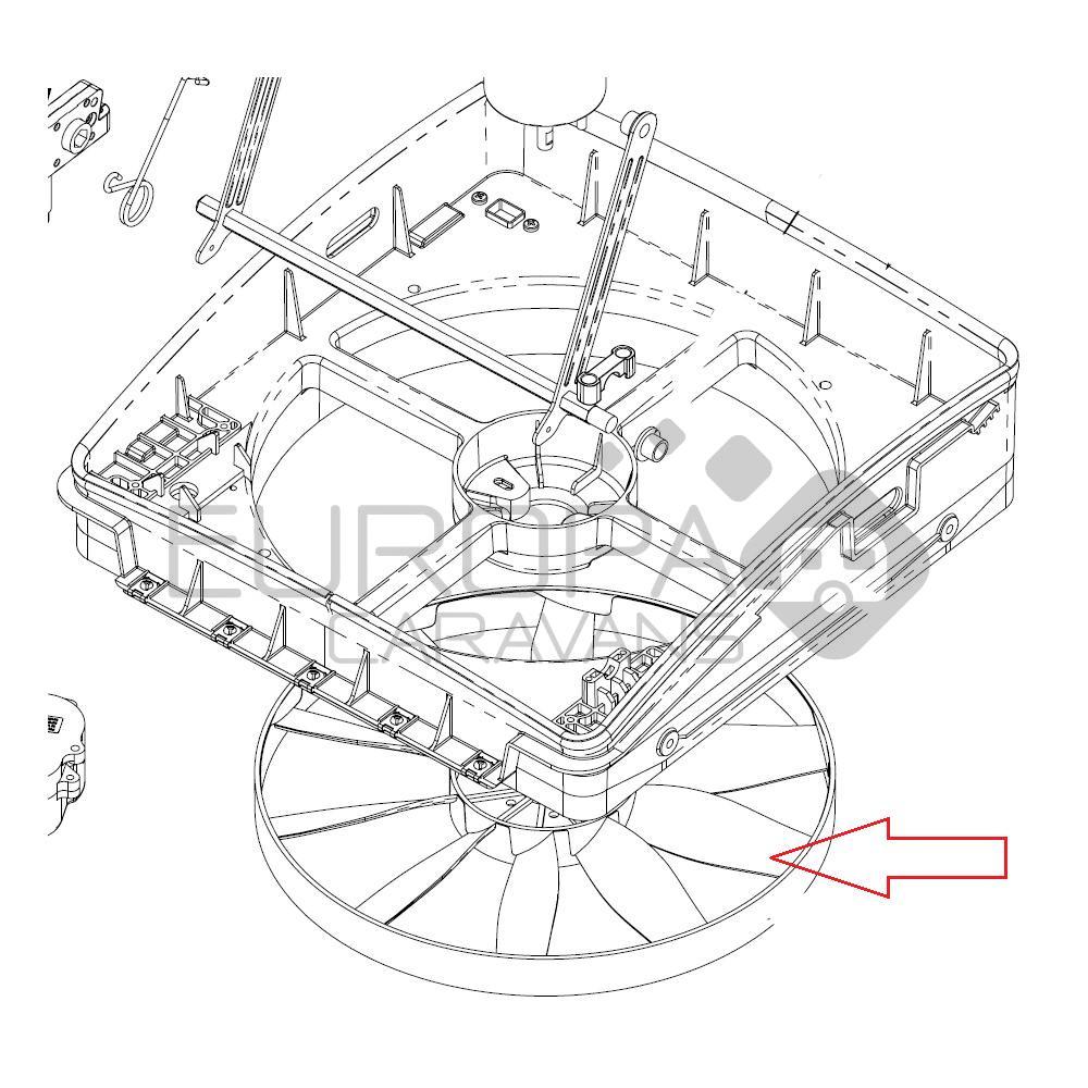 MaxxFan Ventilator Blad