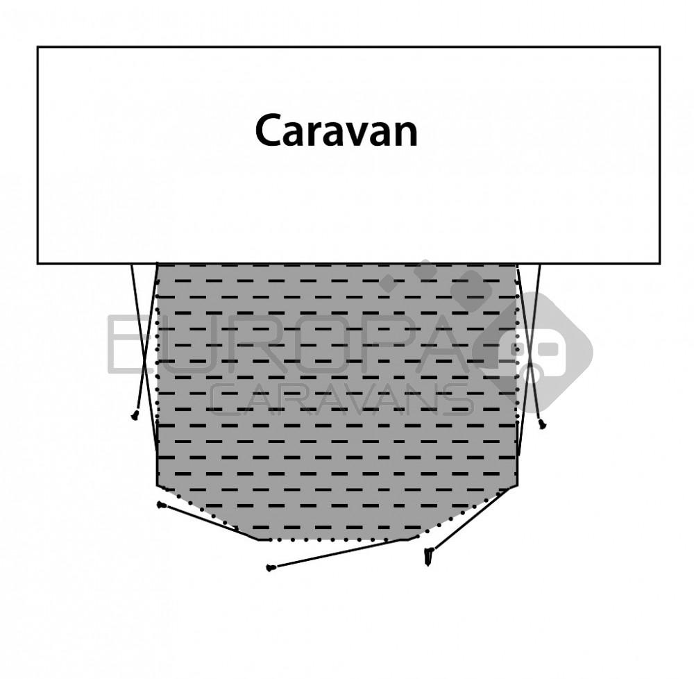 Mirage 400SA Vliestapijt