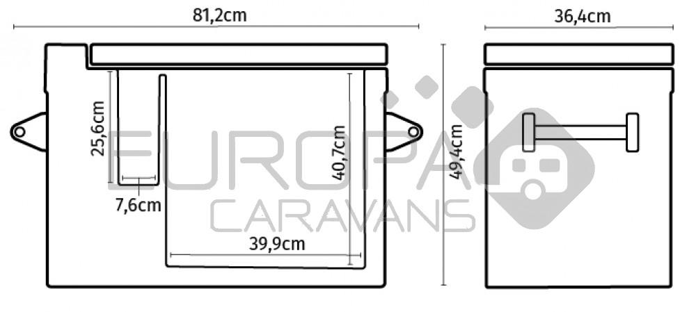 FMT Fridge Q55 Compressor Koelbox 49L 12/24V
