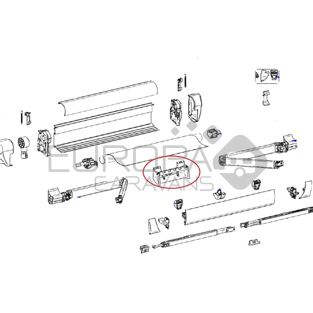 Thule Support Roller Tube 5003