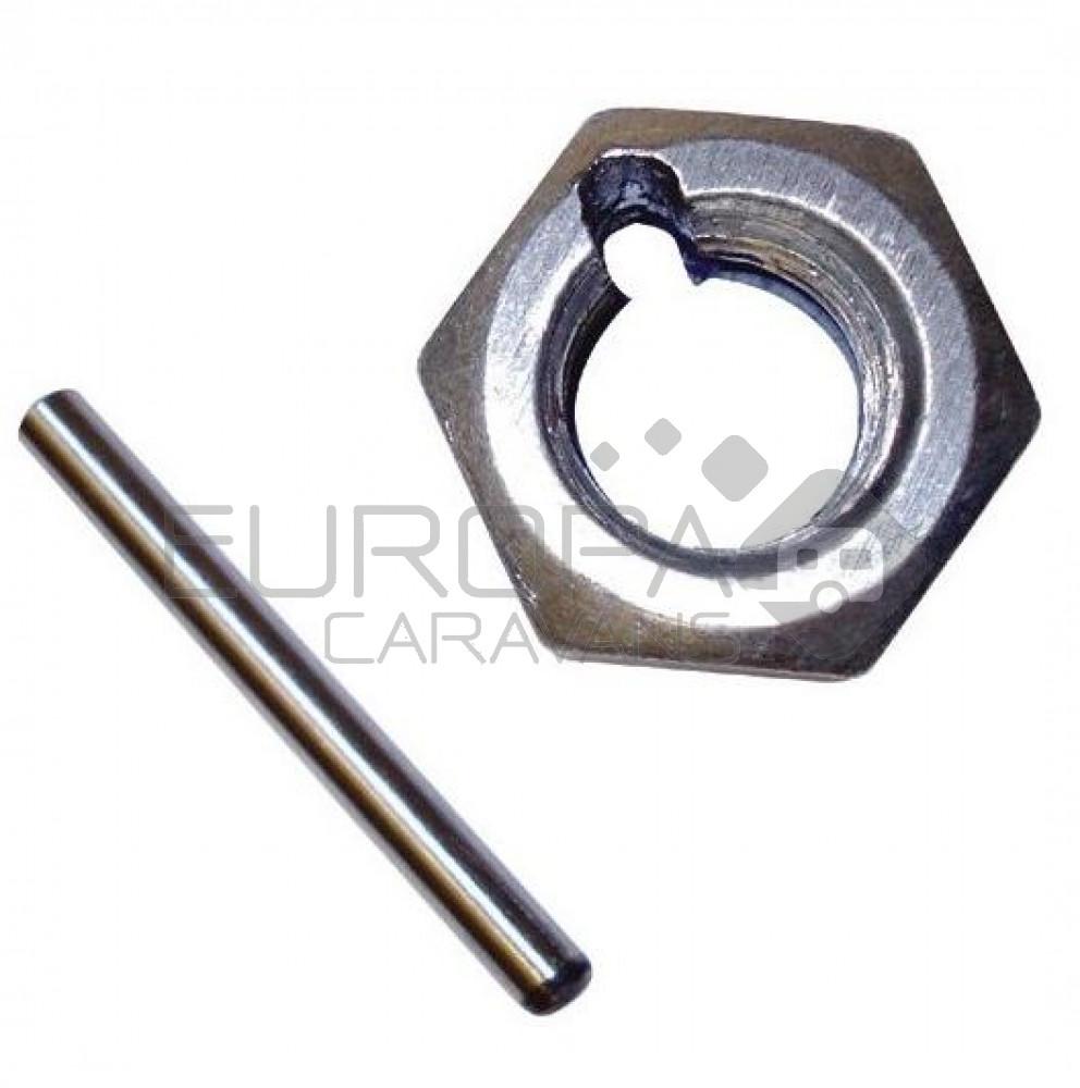 DoubleLock  Breekmoer M12. DoubleLock Beveiligingsmoer + pen + borgmoer M12