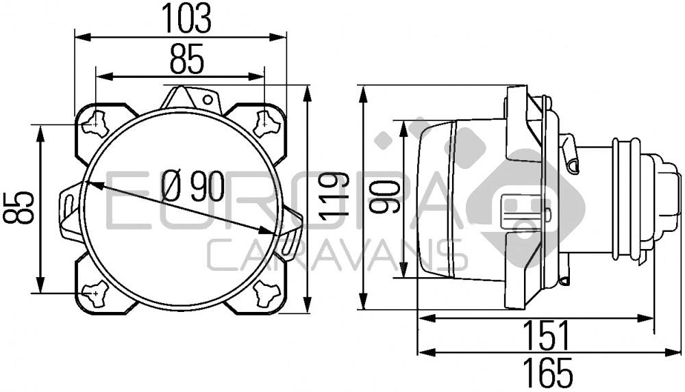 Hella Dimlicht Classic H7