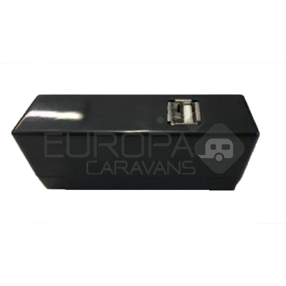 Dometic Stroomrail USB Aansluiting 2A Zwart