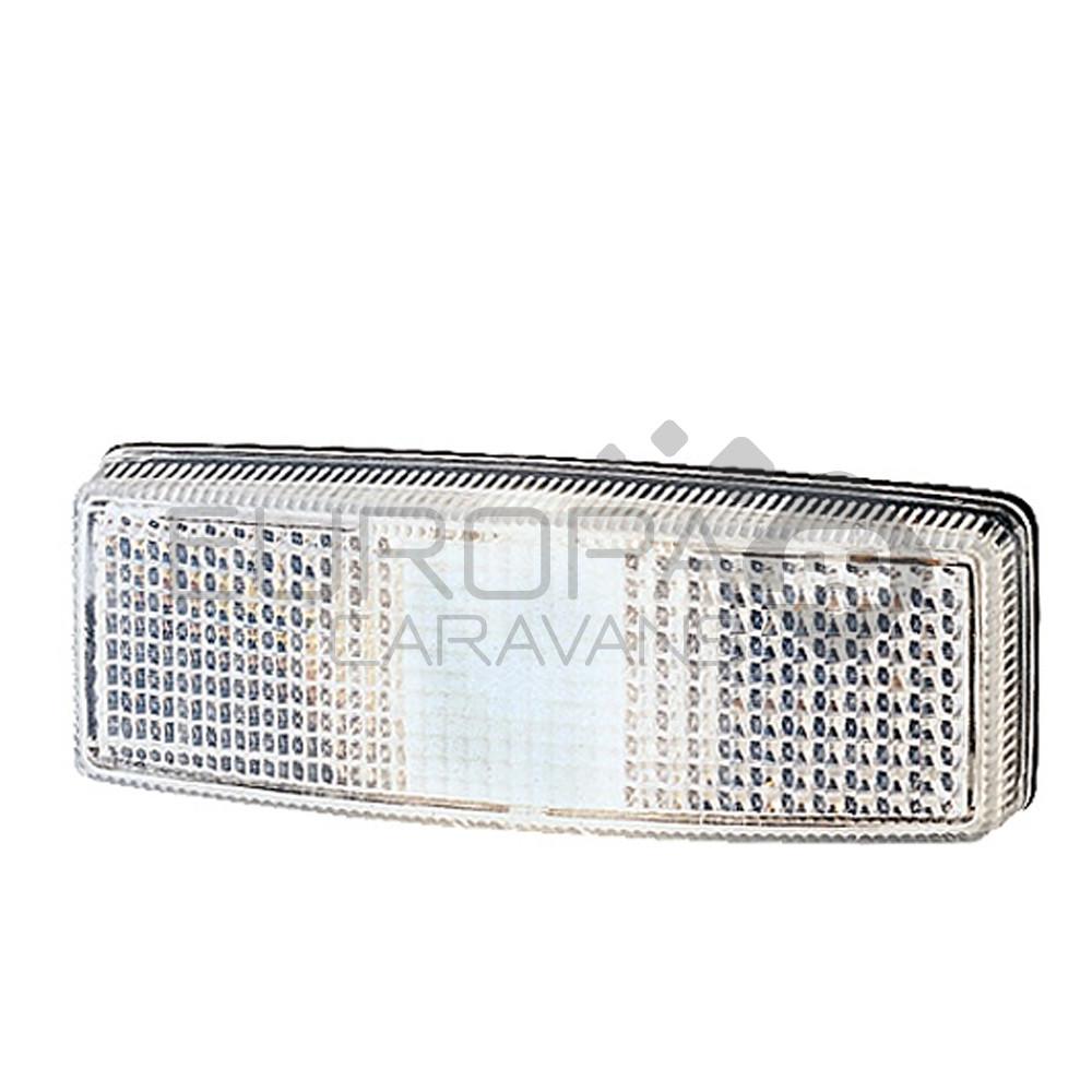 Hella Breedtelicht Rechthoekig Opbouw Wit