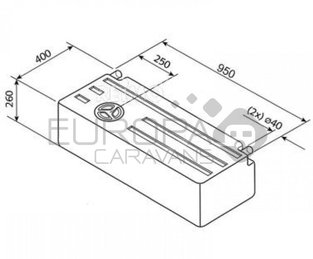 Fusion Watertank 89L V8-02 EV1802