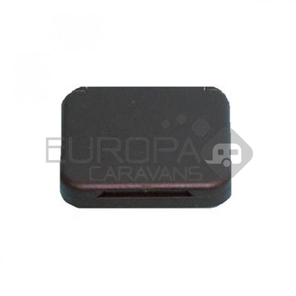 Presto Contactdoos Cover met Klepje S-10.000 Bruin