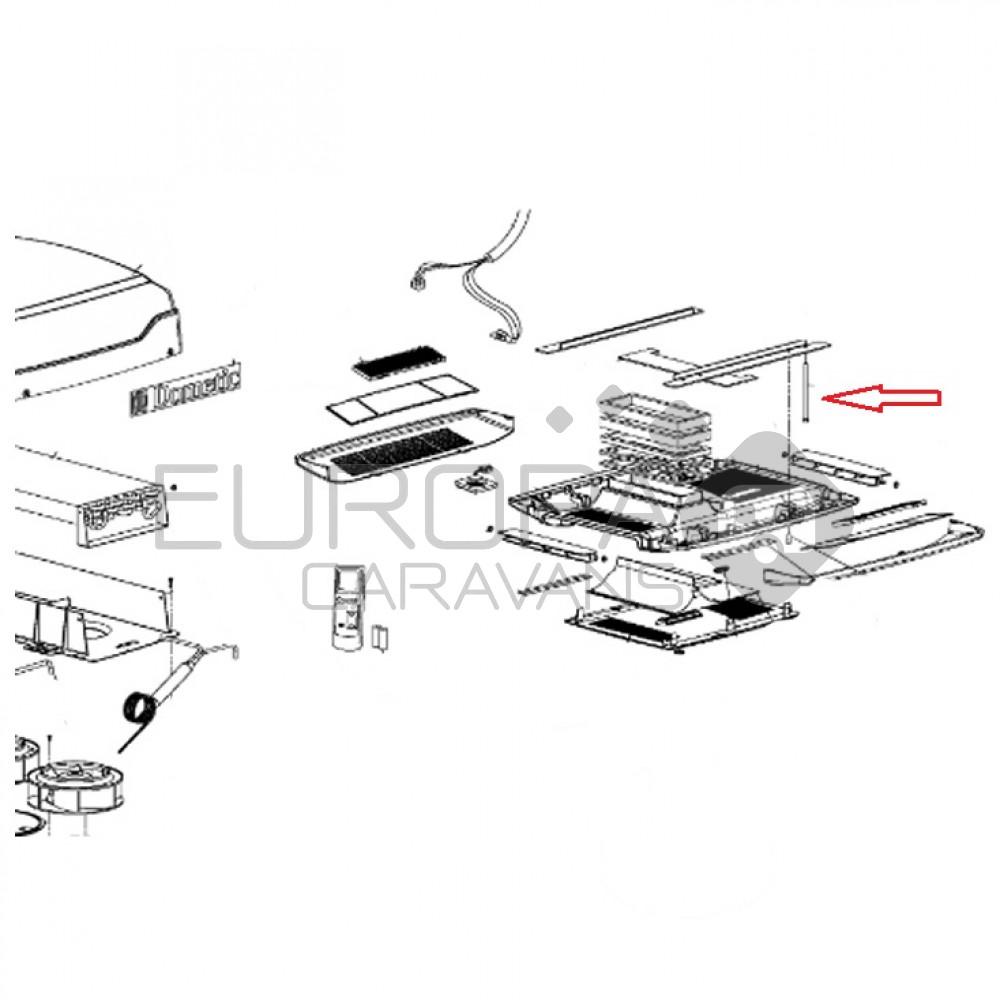 Dometic B1600 Plus Bevestigingsbout 6x120