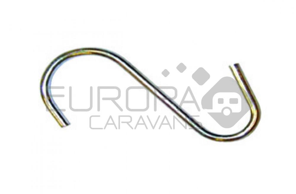 Campking S-ophanghaak gegalv. staal 10 st