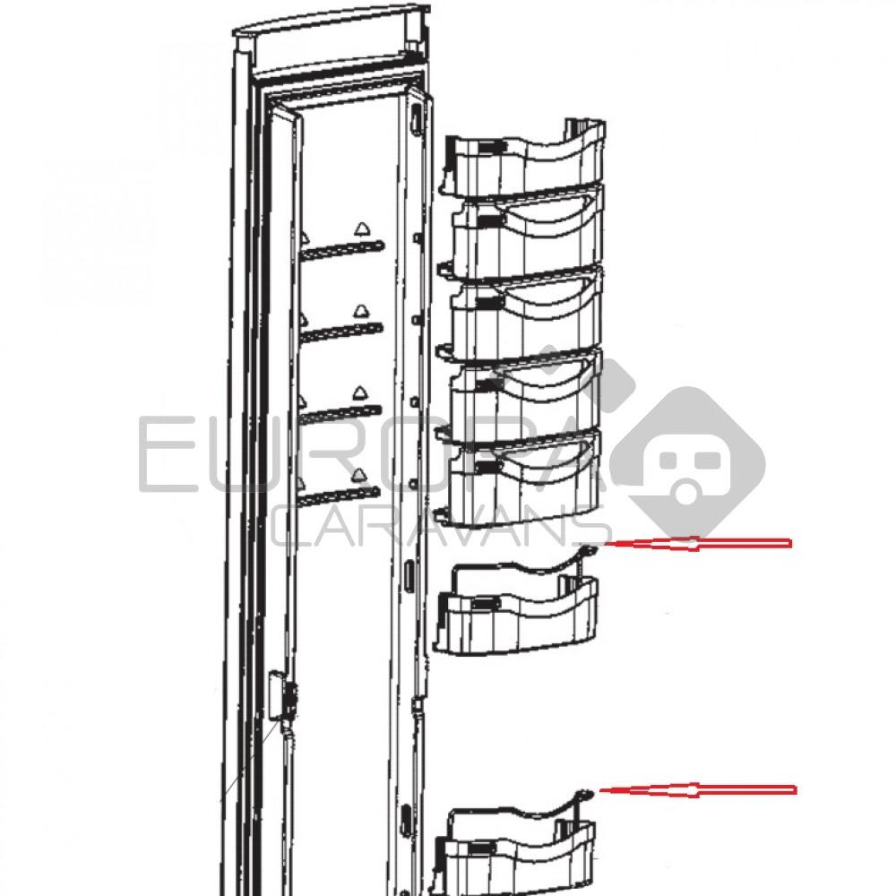 Dometic RML8230 Bevesigingsbeugel Deurvak