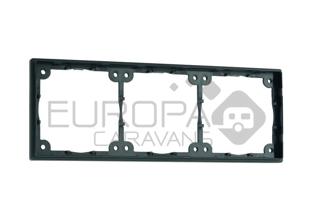 Presto Afstandsraam 3-Vaks 3mm S-20.000 Zwart