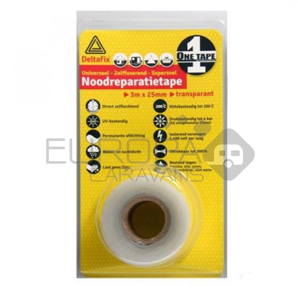 Deltafix Uitvoering siliconen 3mx25mm transparant