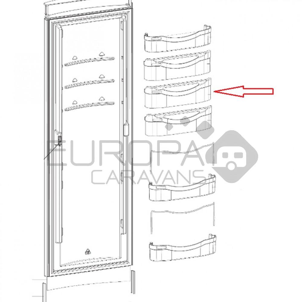 Koelkastvak met klep blauw RML8330 2413416807