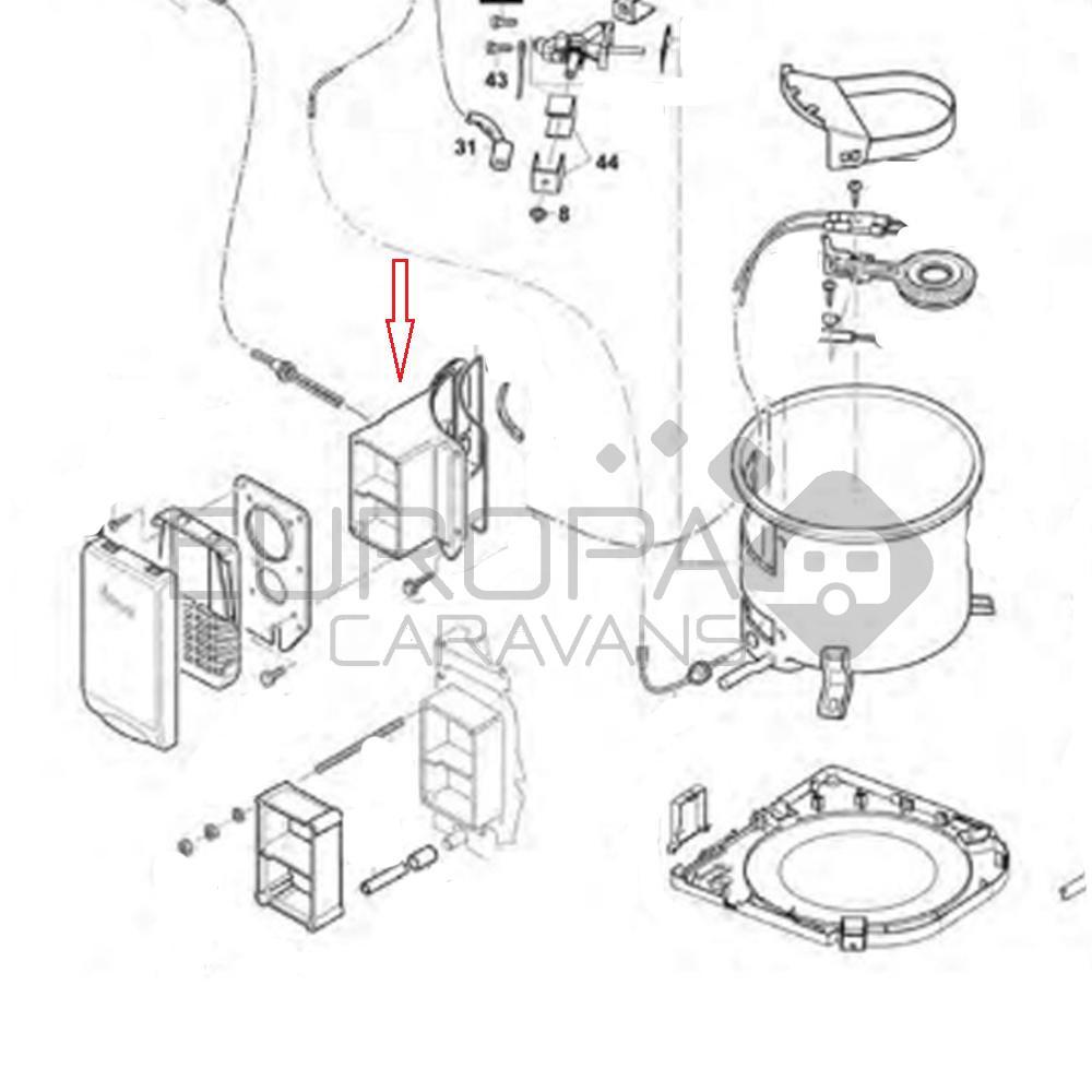 (39)Klem voor E2 en ET3.