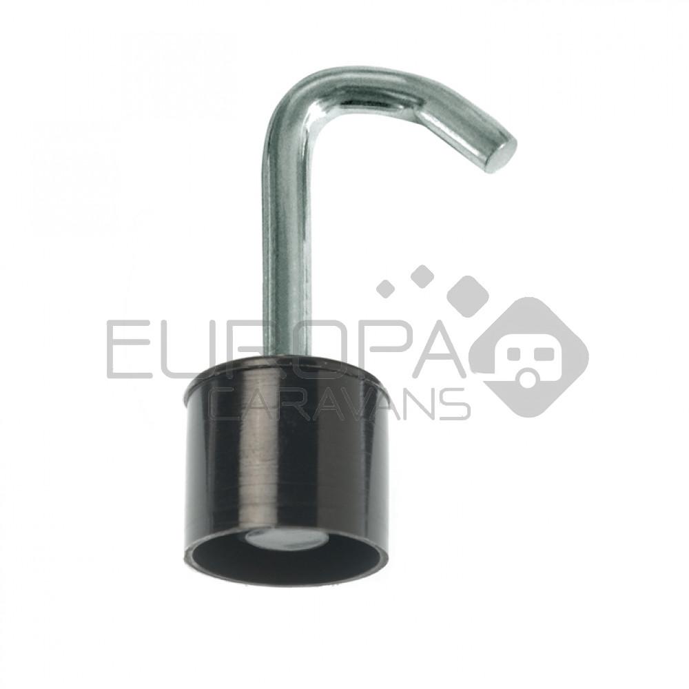 Campking Tentdop met Haak Universeel Omslag 22mm 3st.