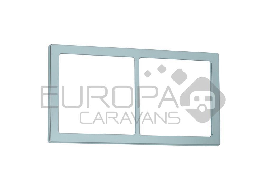 Presto Afdekraam 2-Vaks S-20.000 Chroom Mat