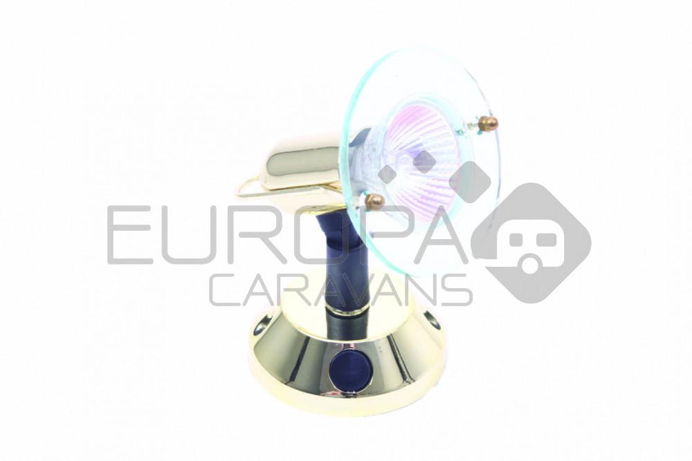 Dometic Opbouwspot Halogeen 12V-10W Goud