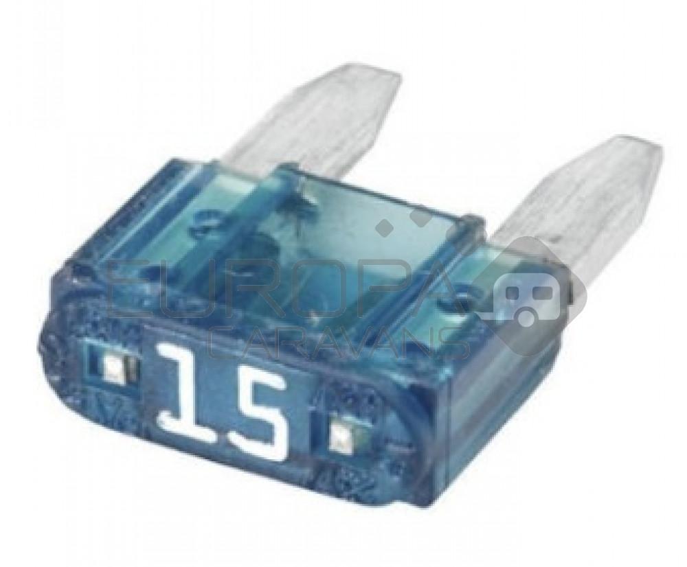 Mini Zekering 15A 100st