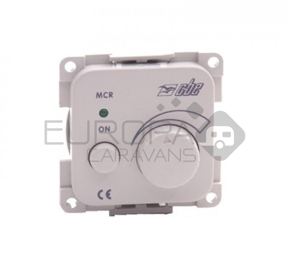 Presto Dimmer Lamp/Ventilator 12V Lichtgrijs S-10.000