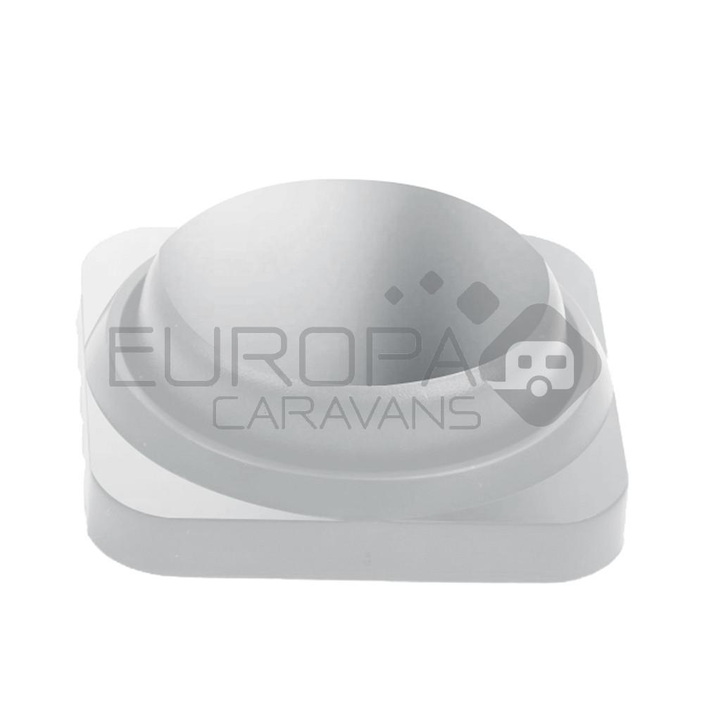 Presto Afdekking Draaiknop Dimmer LED Mat Zilver S-10.000