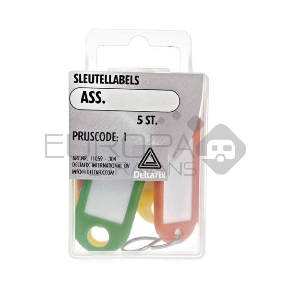 Deltafix Sleutellabel Assorti Set 5st